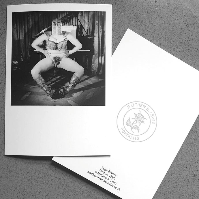 Leigh Bowery  - Greetings Card