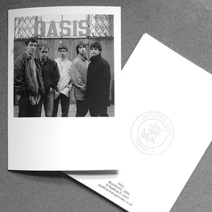 Oasis  - Greetings Card